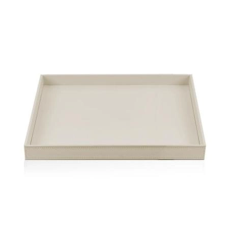 Decor Walther Brownie Лоток 3x28.8x26.3см., настольный, цвет: бежевый
