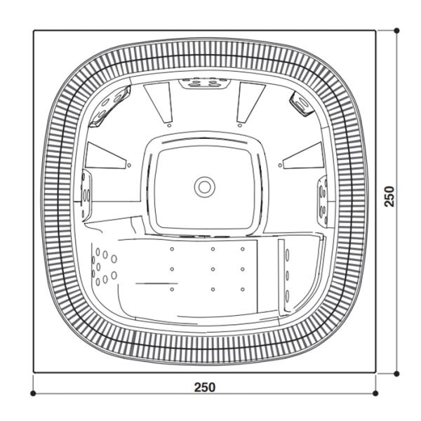 JACUZZI КОМПЕНСАЦИОННЫЙ БАК (standard)