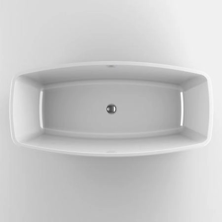 Jacuzzi Esprit Ванна акриловая 170x80x57 см без смесителя, без наполнения, цвет белый-хром