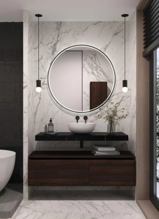 Столешница прямая Boheme FLAT NERO MARQUINA 1210*460*70 869-120-NM
