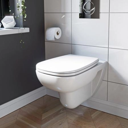 Duravit D-Code Унитаз 35.5x54.5см., подвесной, с сиденьем микролифт, цвет: белый глянцевый