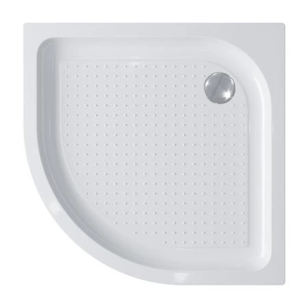 Поддон для душа BelBagno 80x80 полукруг акрил TRAY-BB-R-80-550-15-W
