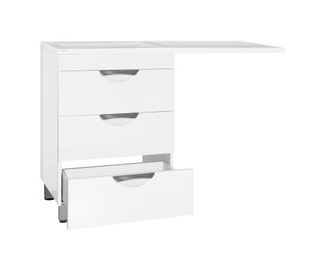 Тумба под раковину Style Line Elfante Жасмин 60 (3 ящ.) Люкс PLUS