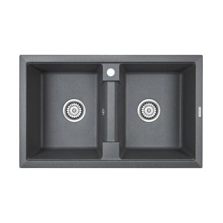 Кухонная мойка Paulmark ZWILLING PM238150-DG графит 810х500 кварцевая