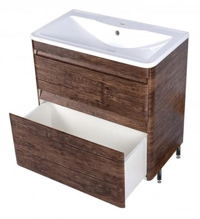 Тумба напольная Style Line Атлантика 60, Люкс старое дерево, PLUS