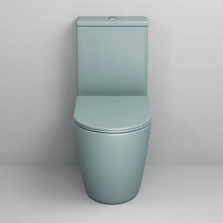 Унитаз Grossman GR-4480MNMS Color (620*365*810) МЯТНЫЙ МАТОВЫЙ напольный Безободковый