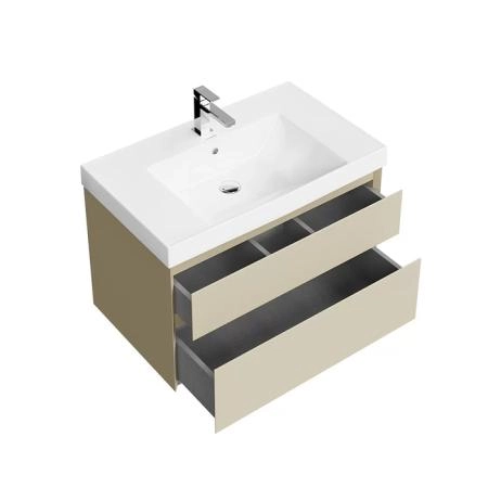 Тумба Kerama Marazzi CUBO КУБО CUB.80.2\LIM подвесная с ящиками 80, лимо матовая