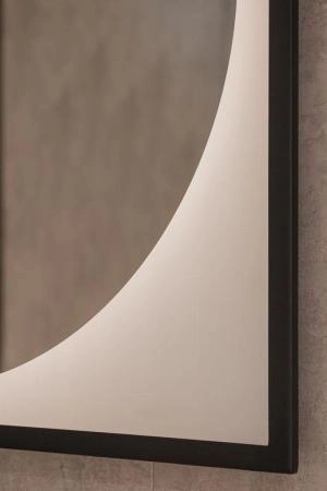 Зеркало Silver Mirrors Mone 800х800 теплый свет 3000К, бегущая подсветка, бесконтактный сенсор