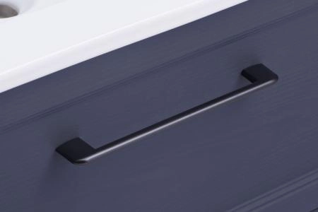 Тумба ASB-Mebel Белмонти 65 Софт синий подвесная под умывальник Оскар 65