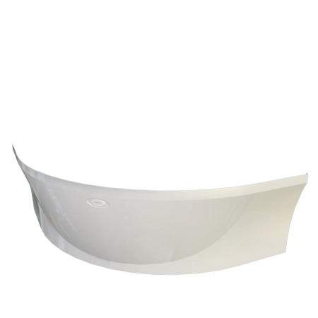 Ванна акриловая "ФИЛАДЕЛЬФИЯ", 1680х1680, рама-подставка, фронтальная панель, слив-перелив автомат с сеточкой (хром, с сифоном)