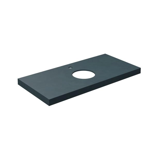 Столешница Kerama Marazzi CANALETTO КАНАЛЕТТО CN100.DD507320R Столешница из керамогранита Про Чементо 100x48, синяя тёмная матовая