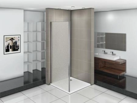 Боковая часть GOOD DOOR INFINITY SP-70-G-CH 70 матовое