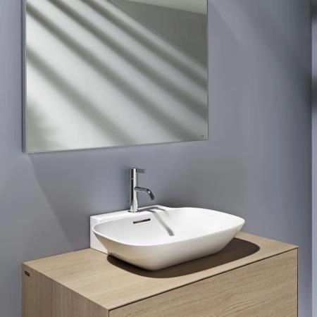 Laufen INO Раковина 560х450х120мм с 1 отв. под смеситель, подвесн, цвет: белый (посление 5шт продаем с базой 4.2535.2.030.171.1)