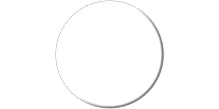 Kerama Marazzi Круглая полка CONO встраиваемая 43.1см, цвет: белый глянцевый