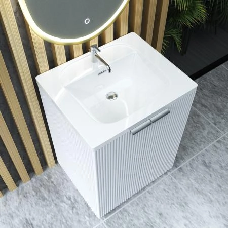 Тумба SANVIT Рольф 61 3d 61 напольная Белый без раковины