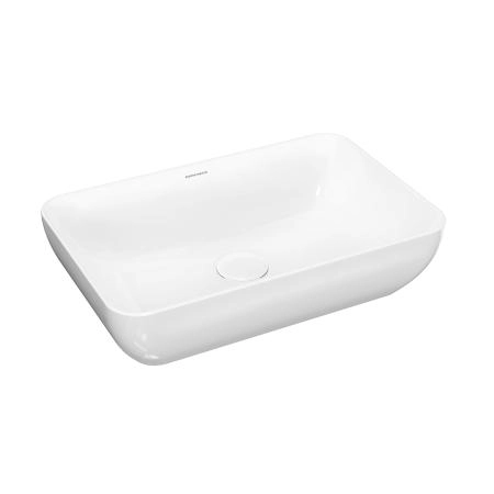 Раковина Kerama Marazzi PLAZA ПЛАЗА PLR.wb.55 накладная 55, белая глянцевая