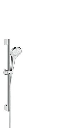 Душевой гарнитур Hansgrohe Croma Select S 1jet 0,65 м 26564400 хром-белый
