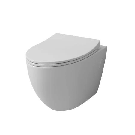 Унитаз Grossman GR-4451S (580*395*365) подвесной безободковый с тонкой крышкой