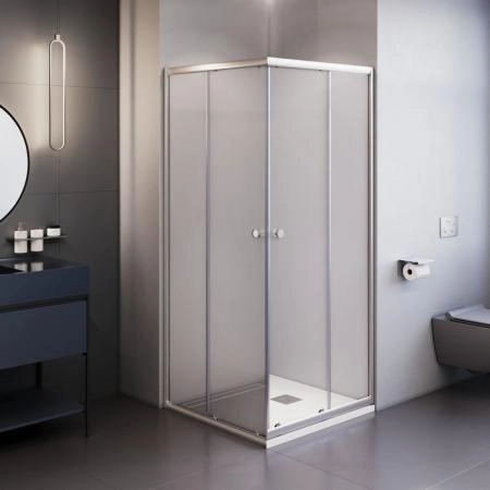 Душевой уголок RGW TN-205-J Dolphin 80x80 Хром прозрачное