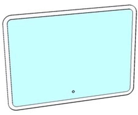 Зеркало LED Corozo Альбано 800х600, сенсор