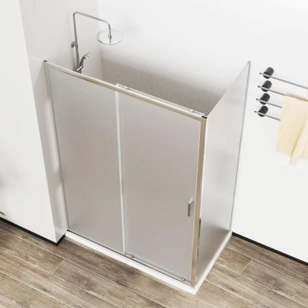 Душевой уголок Vincea City VSR-5CT9012MT, 1200*900, хром, стекло текстурное