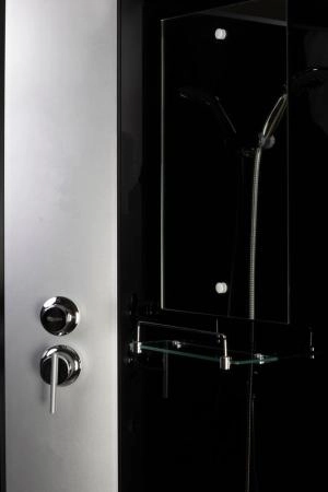 Душевая кабина Niagara NG-2507-14 800х800х2150 высокий поддон 40см стекло тонированное