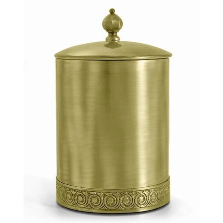 3SC Bally Ведро Ø22х30см., с крышкой, ручка Zar, цвет: Matt Satin Brass