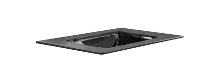 Столешница Boheme стекло 80 см моноблок BLACK 852-080-B