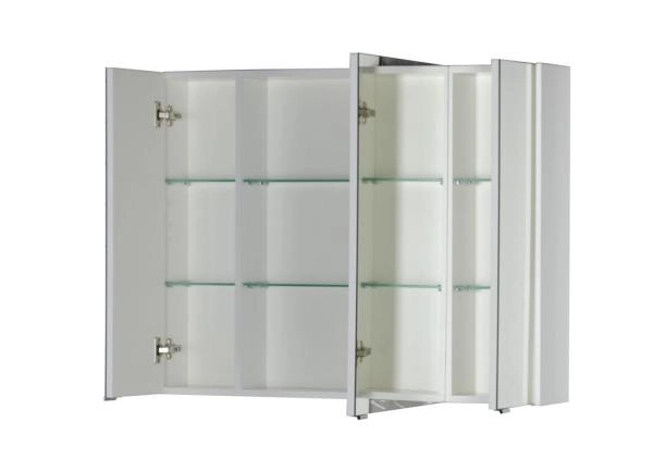 Зеркало шкаф Aquanet Латина 100 цвет белый