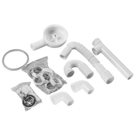 Раковина Santek Пилот 1WH301971 60 см (с кронштейном, крепежом и сифоном)