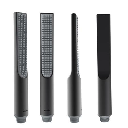 Ручной душ Bossini Apice B00910.073 ?29 мм, черный матовый