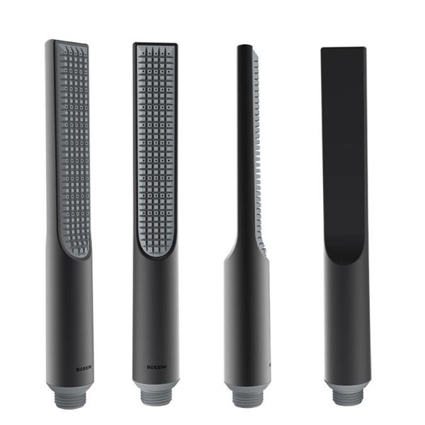 Ручной душ Bossini Apice B00910.073 ?29 мм, черный матовый