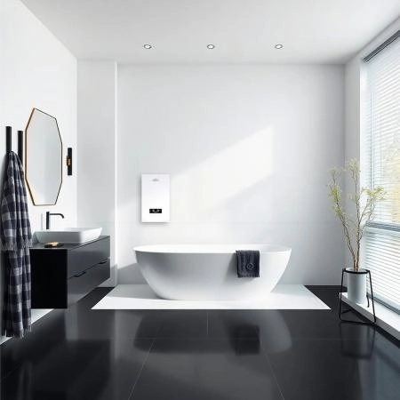 Электрический проточный водонагреватель PRIMOCLIMA INTEGRA 14 кВт, белый