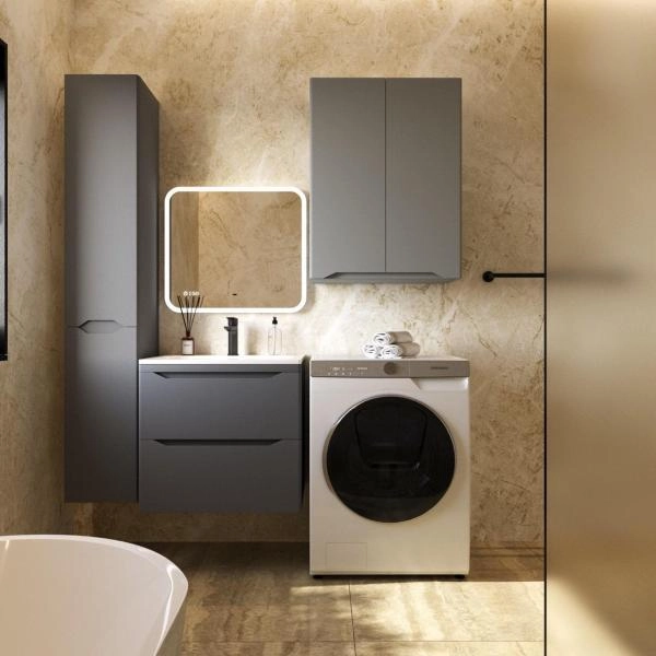 Колонна универсальная Style Line Марелла L с корзиной, Люкс антискрейтч серый, PLUS