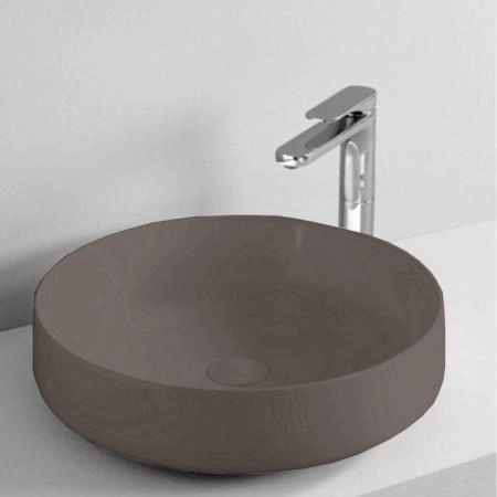 Artceram Cognac Раковина Ø48см., накладная, без отв., без перелива, цвет: tortora