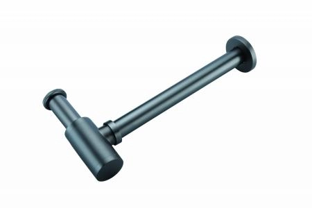 Сифон для раковины Boheme Gun Metal без клик-клак 609-GM