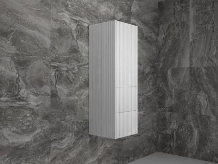 Пенал Style Line Стокгольм 360 см подвесной 2 ящика белый рифленый софт