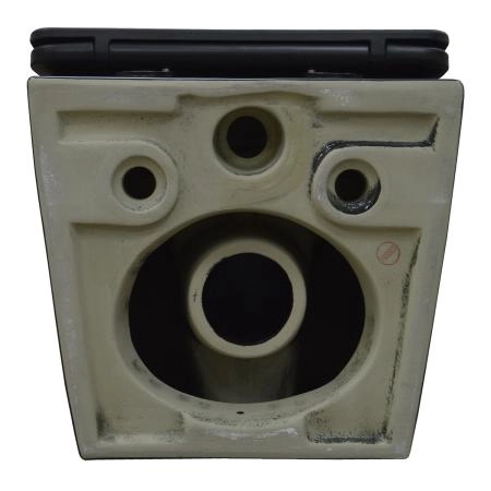 Унитаз подвесной Azario Gloria 48х37х36 безободковый, чёрный матовый (AZ-2003MB)