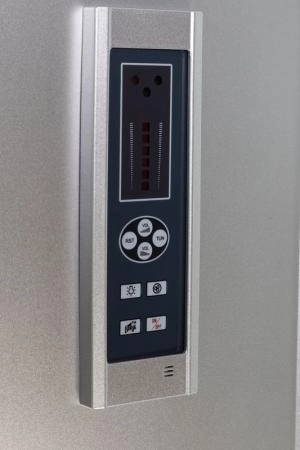 Душевая кабина Niagara NG-1101-14F 900х900х2150 низкий поддон 13см стекло матовое с полкой