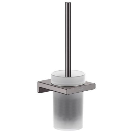 Hansgrohe AddStoris Набор для WC, настенный монтаж, цвет: шлифованный черный хром