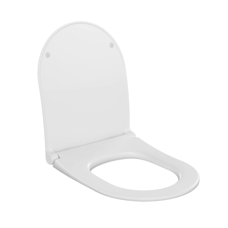 Инсталляция с унитазом VitrA Zentrum Round  9879B003-7200 комплект 4 в 1 с сиденьем микролифт безободковый цвет клавиши глянцевый хром