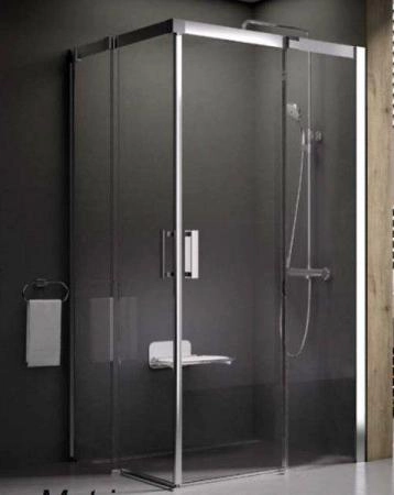 Душевой уголок Ravak MSRV4-100/100 белая+транспарент