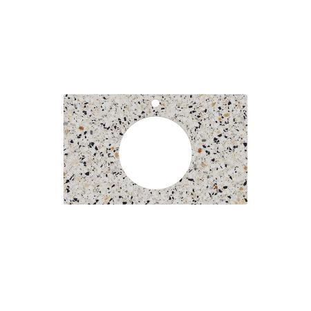Столешница Kerama Marazzi PLAZA ПЛАЗА KM6012G0471RP80Ic2 Столешница для полувстраиваемых раковин Бричиола 80, белый натуральный