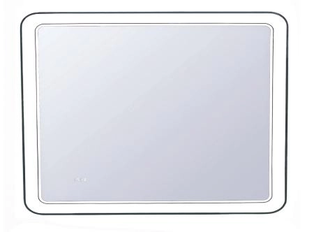 Зеркало Style Line Атлантика 90*70 с подсветкой и часами