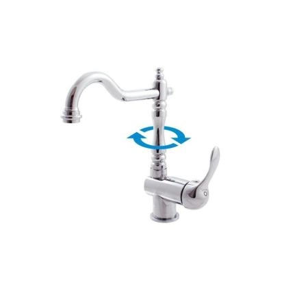 Смеситель Rav Slezak LABE L008.5/8 для кухни, цвет Хром