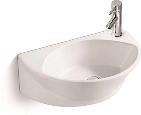 Раковина SantiLine SL-2016 40,5x27,5 подвесная керамическая Белый