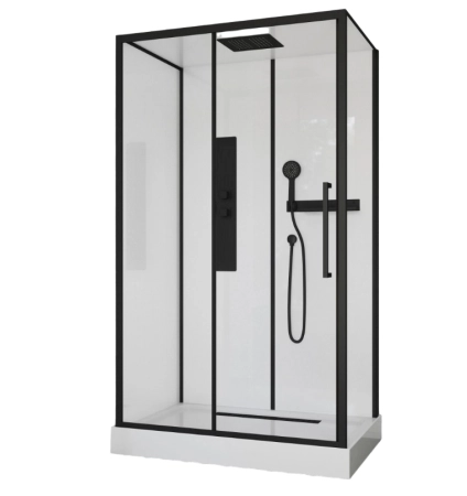 Душевая кабина СeruttiSPA АМИ (AMI) 120 (120x80x210)