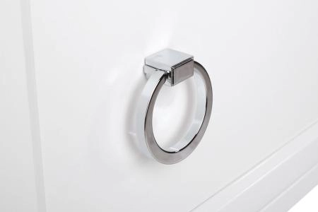 Тумба под раковину ASB-Woodline Рома 100 С под столешницу подвесная (Белый )