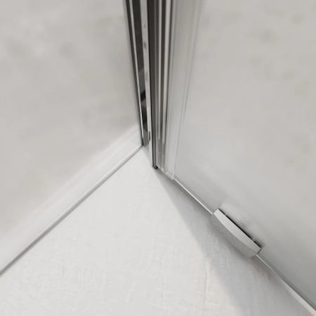 Душевой уголок BelBagno LUCE 120x90 матовое стекло 6 мм профиль хром LUCE-AH-1-120/90-P-Cr