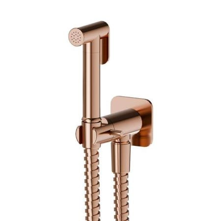 Newform Shut Off Гидроершик с многофункциональной струей, цвет: PVD copper bronze